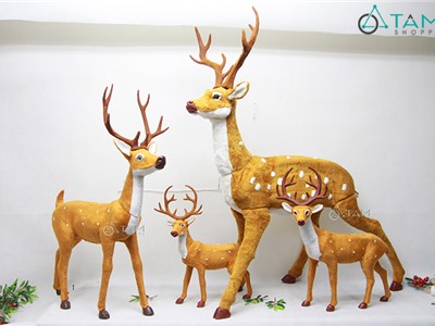 Mô hình tuần lộc trang trí TLBIG-01